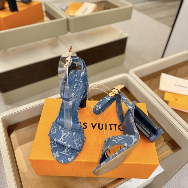 LV Heels Sandals