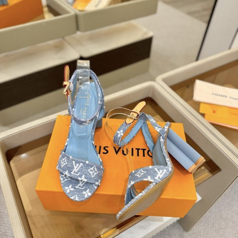 LV Heels Sandals