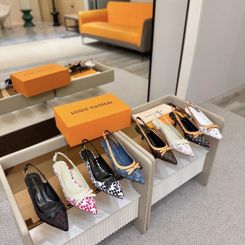 LV Heels Sandals