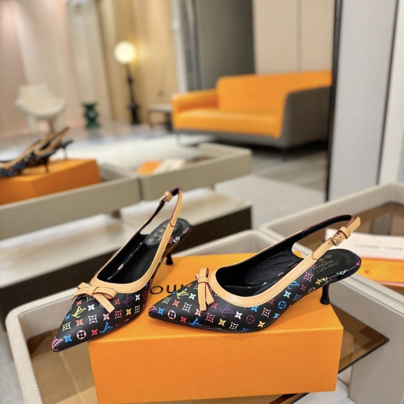 LV Heels Sandals