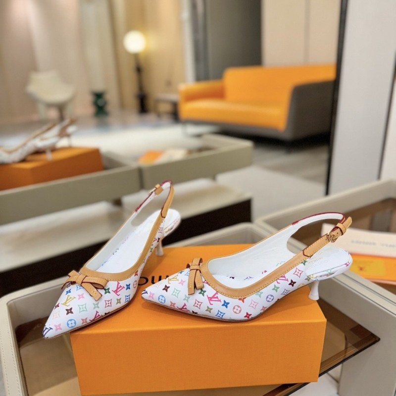 LV Heels Sandals