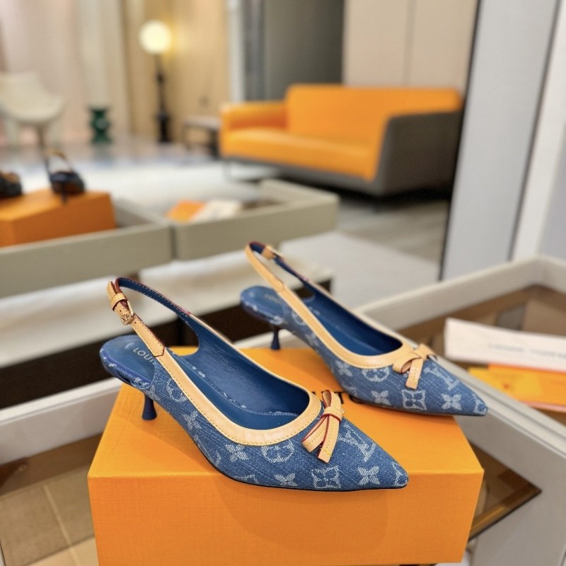 LV Heels Sandals