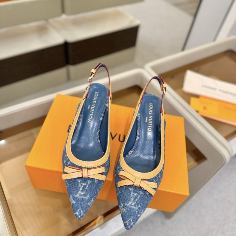 LV Heels Sandals