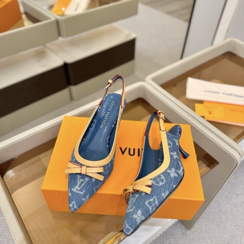 LV Heels Sandals