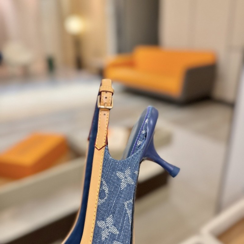 LV Heels Sandals