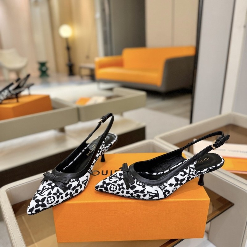 LV Heels Sandals
