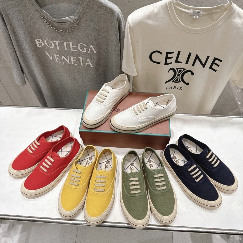 Loro Piana Canvas Shoes