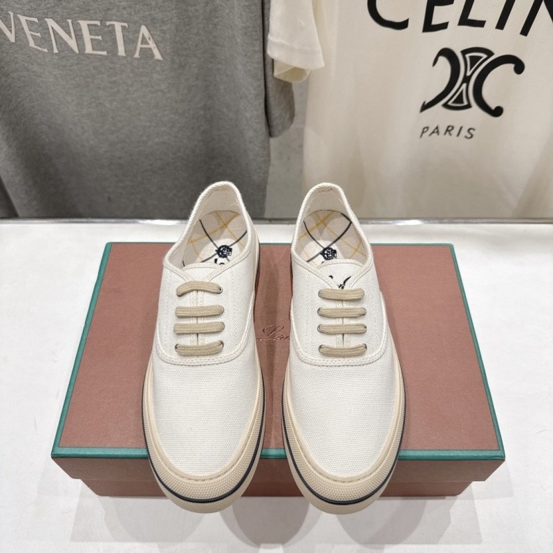 Loro Piana Canvas Shoes