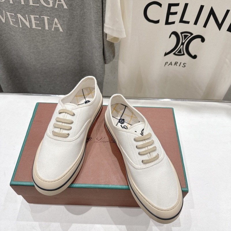 Loro Piana Canvas Shoes