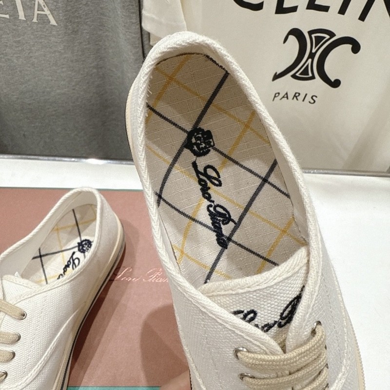 Loro Piana Canvas Shoes