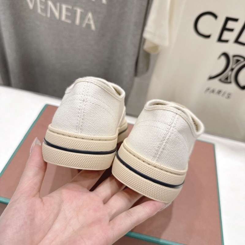 Loro Piana Canvas Shoes