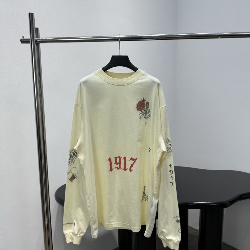 Balenciaga Unisex Long Sleeves Tee
