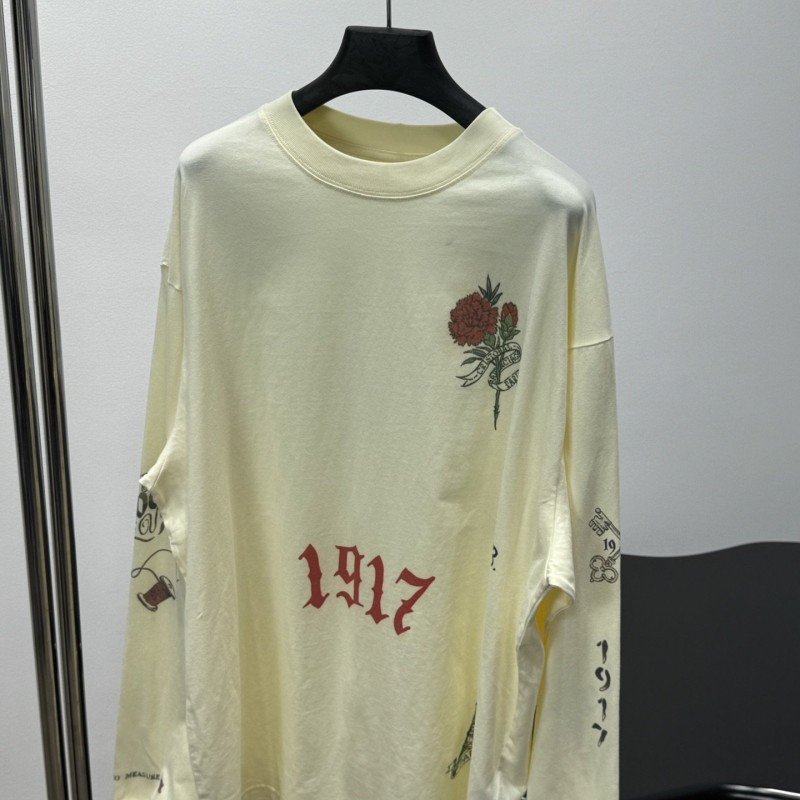 Balenciaga Unisex Long Sleeves Tee