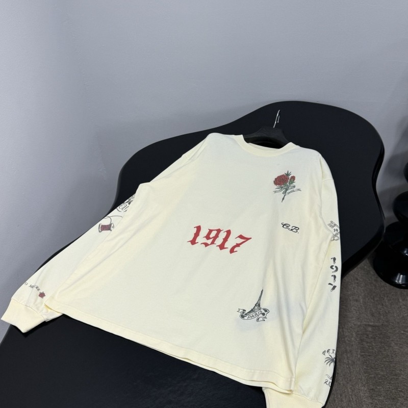 Balenciaga Unisex Long Sleeves Tee
