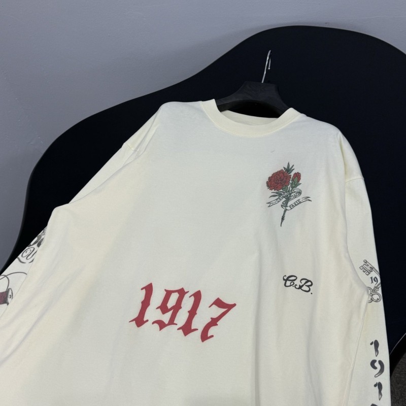 Balenciaga Unisex Long Sleeves Tee
