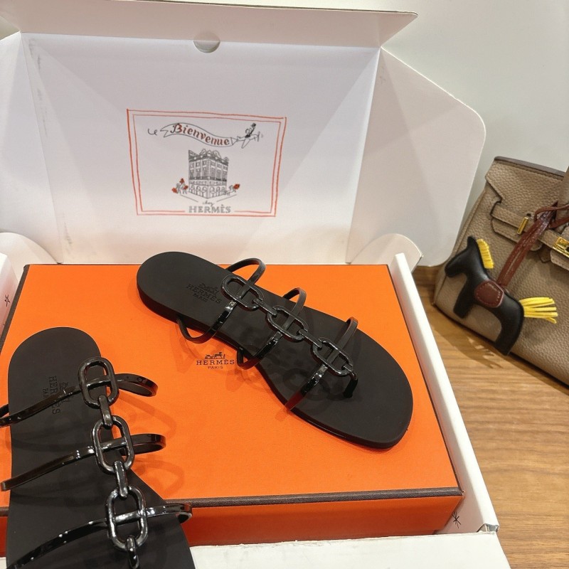 Hermes Slippers