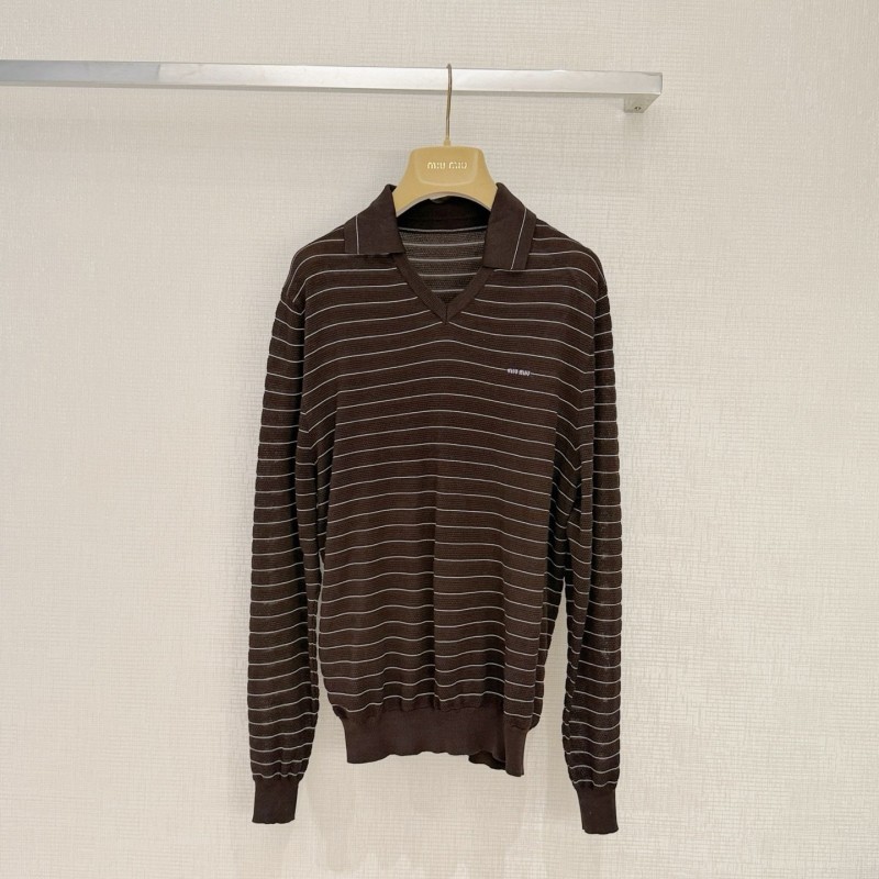 MiuMiu Polo Long Sleeves Tee