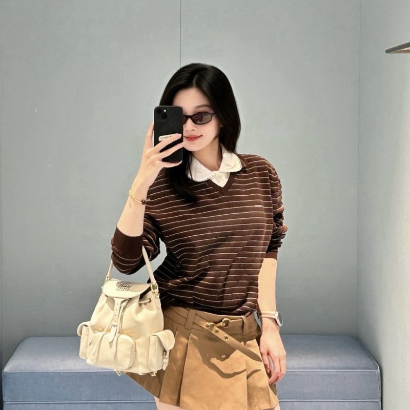 MiuMiu Polo Long Sleeves Tee