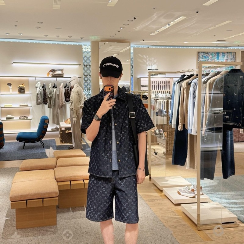 LV Denim Shirts