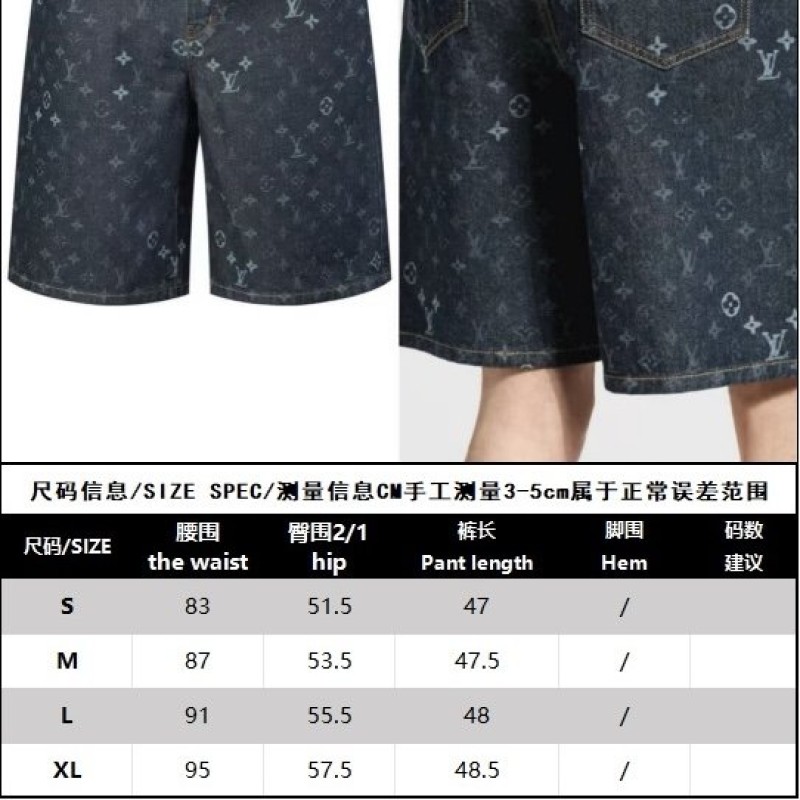 LV Denim Short  