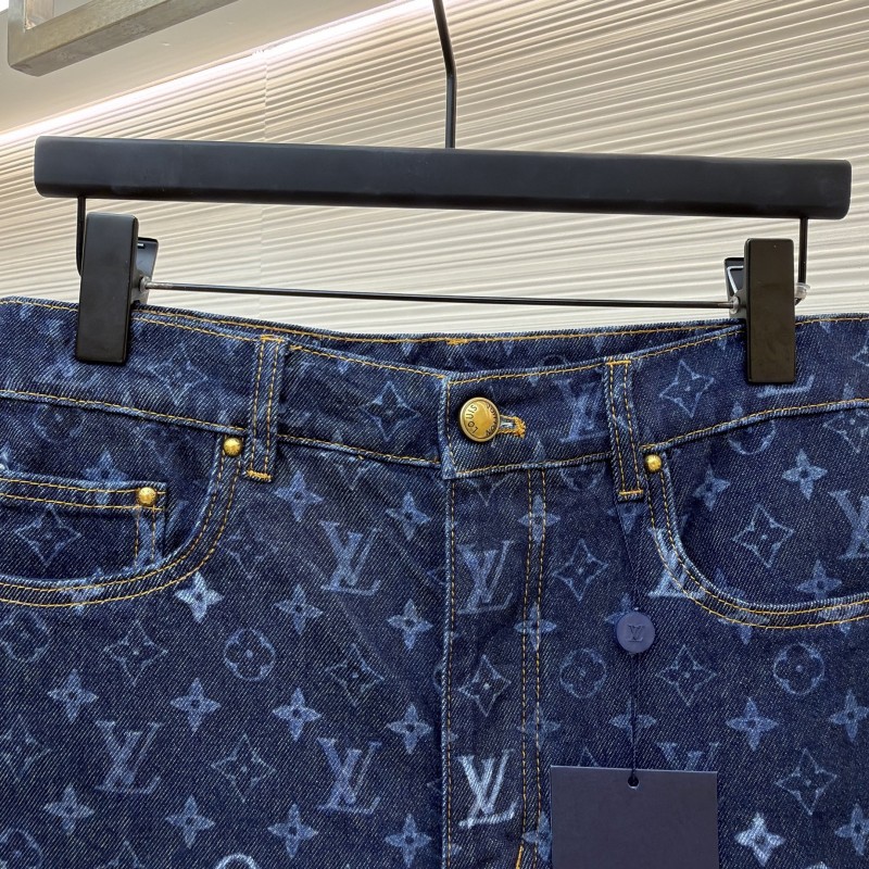 LV Denim Shorts 