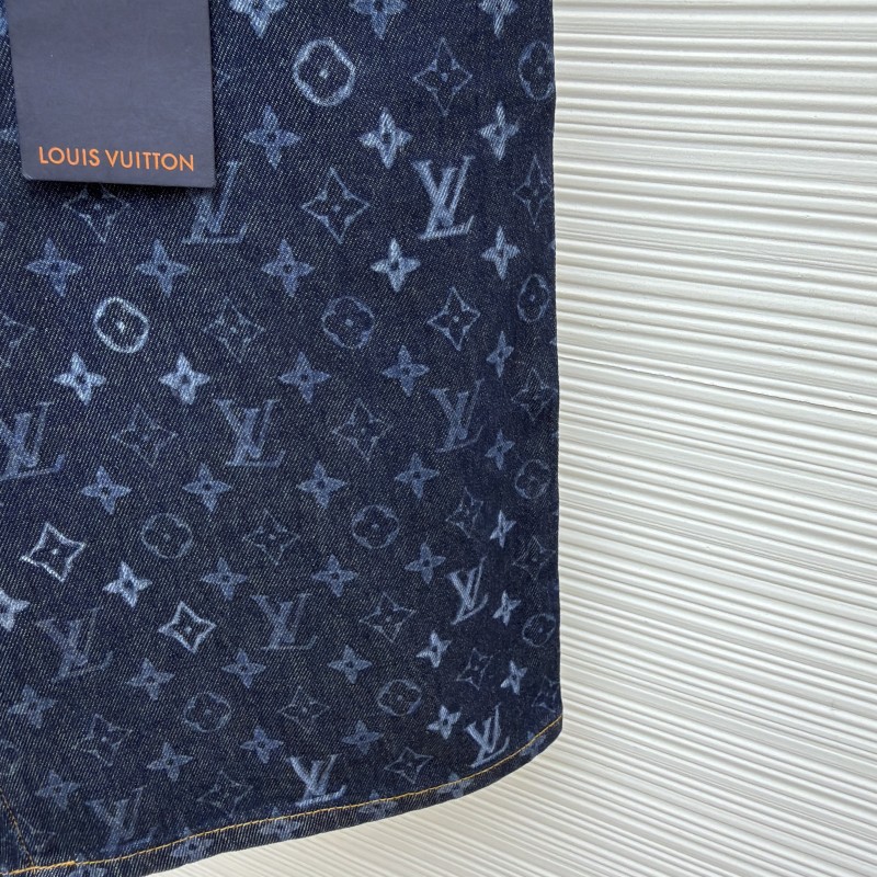 LV Denim Shorts 