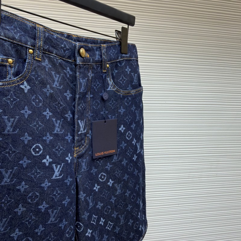 LV Denim Shorts 