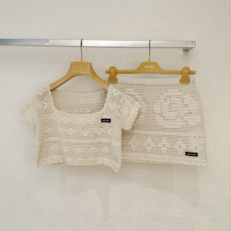 MiuMiu Tee & Skirts 