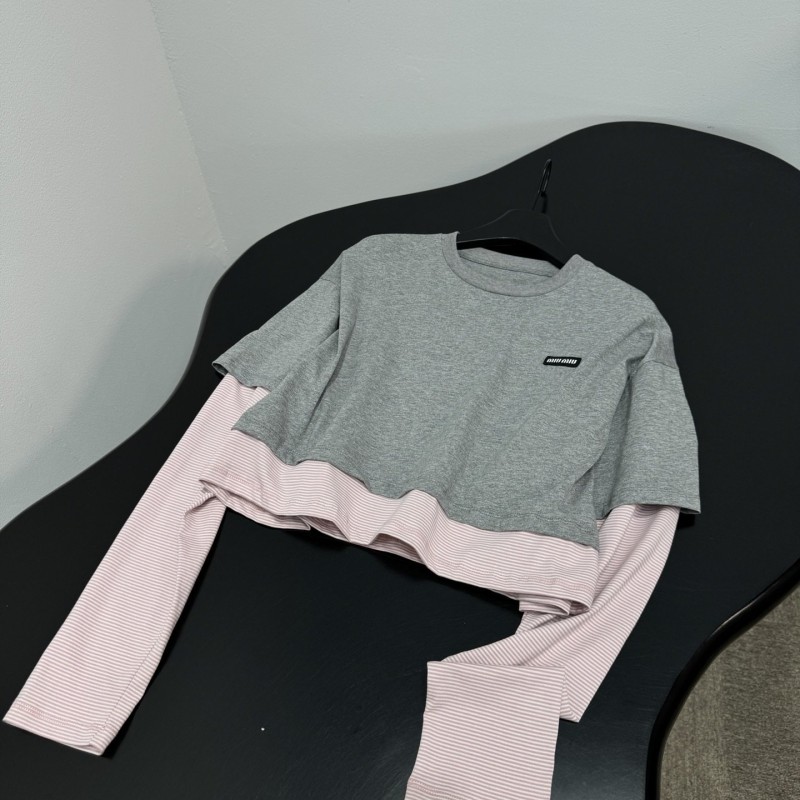 MiuMiu Long Sleeved Tee
