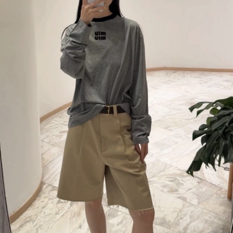 MiuMiu Long Sleeved Tee