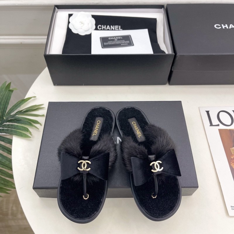 Chanel Slippers 