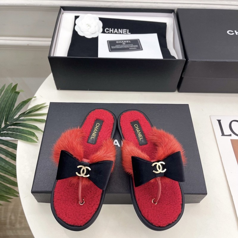 Chanel Slippers 