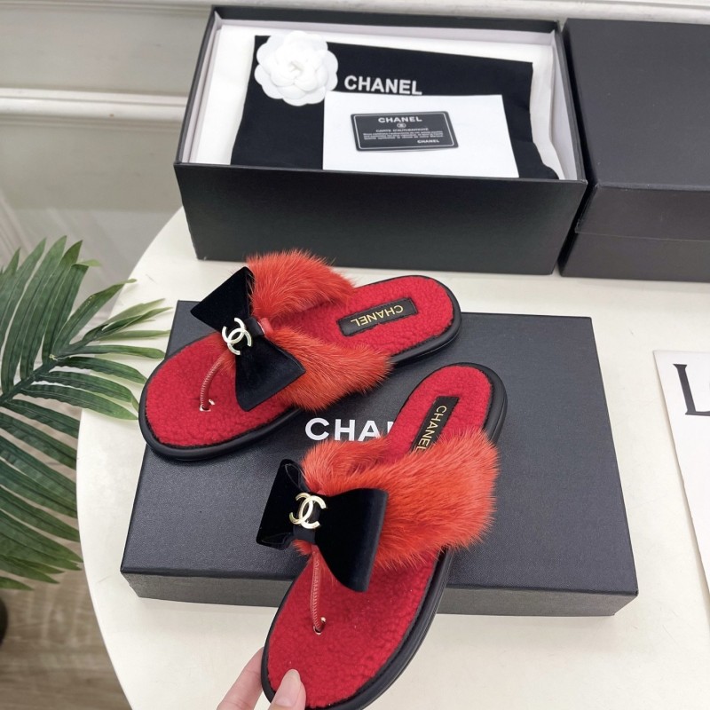 Chanel Slippers 