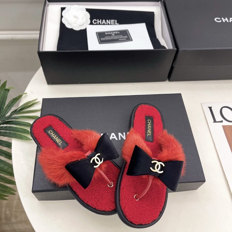 Chanel Slippers 