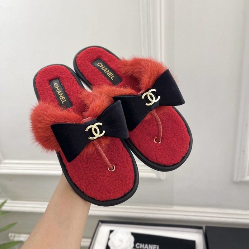 Chanel Slippers 
