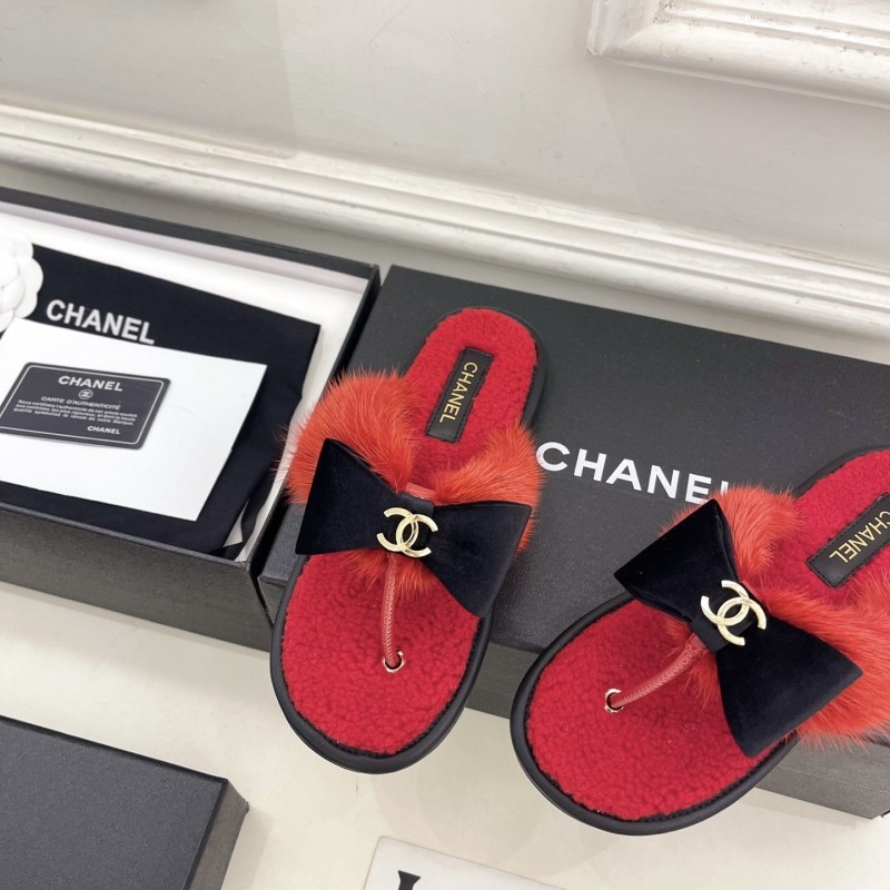 Chanel Slippers 