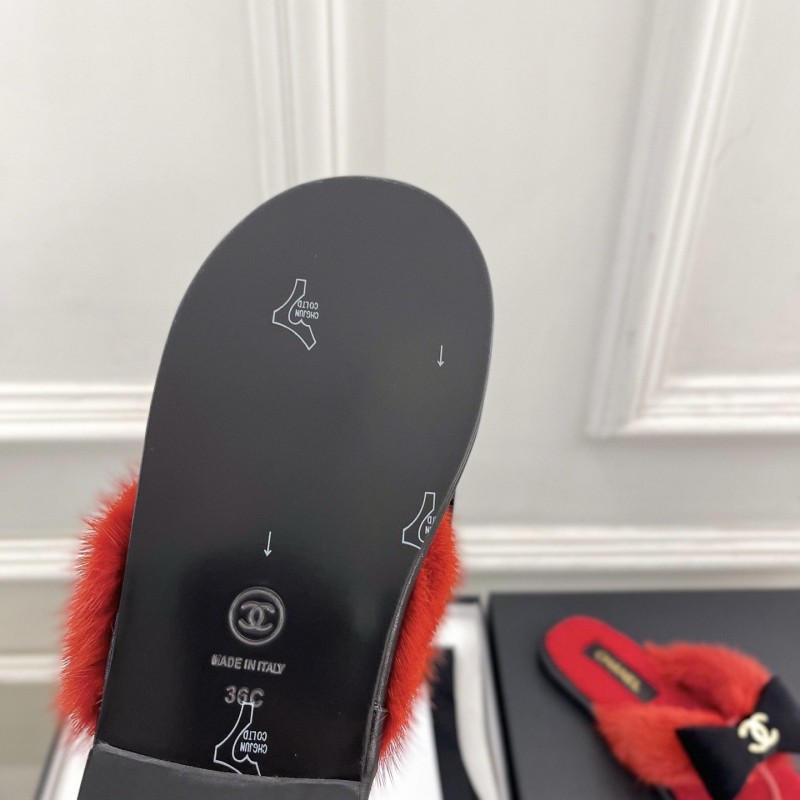 Chanel Slippers 
