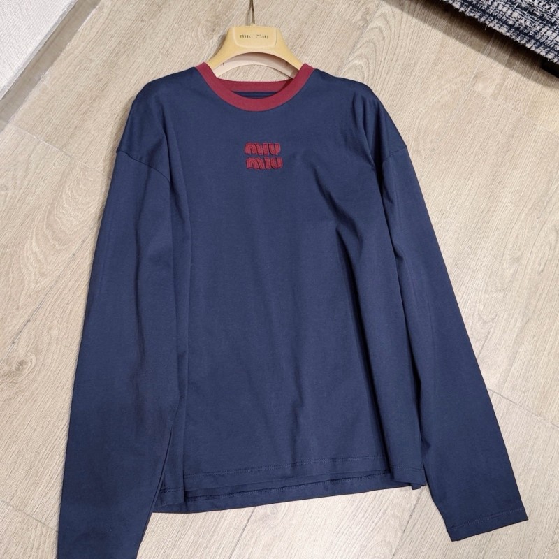 MiuMiu Long Sleeved Tee
