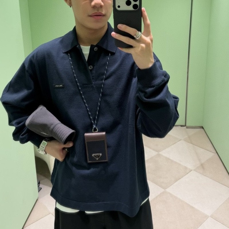 Prada Long Sleeves Top