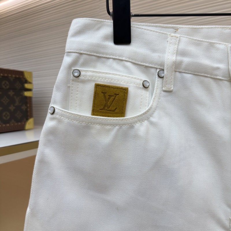 LV Denim Shorts 