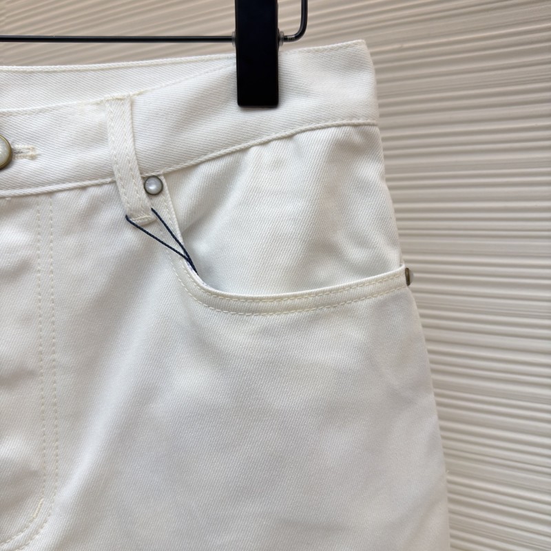 LV Denim Shorts 