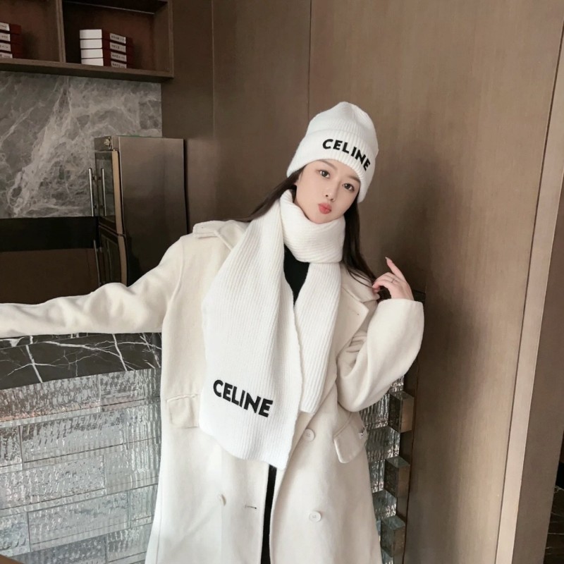 Celine Long Scarf 