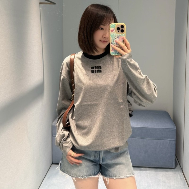 MiuMiu Long Sleeved Tee