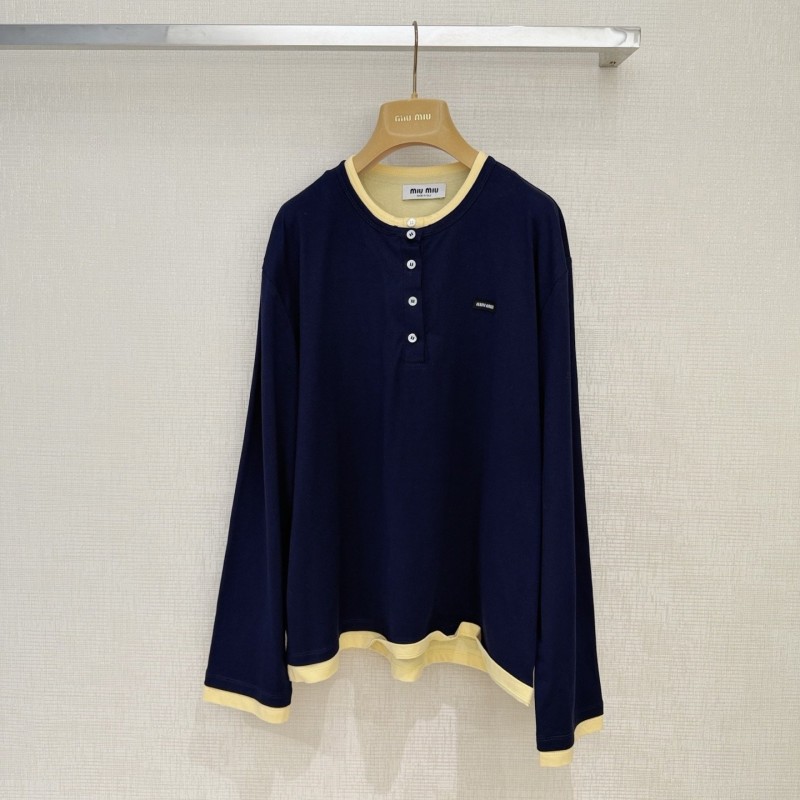MiuMiu Long Sleeved Tee