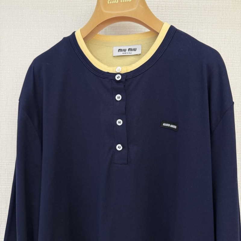MiuMiu Long Sleeved Tee