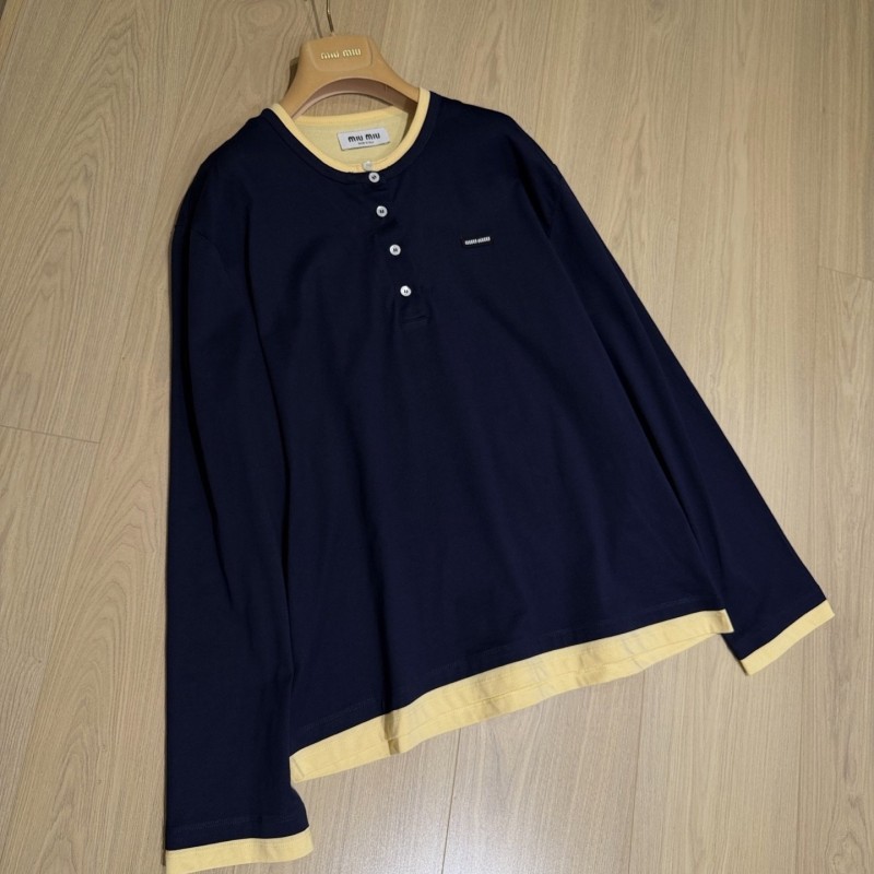 MiuMiu Long Sleeved Tee