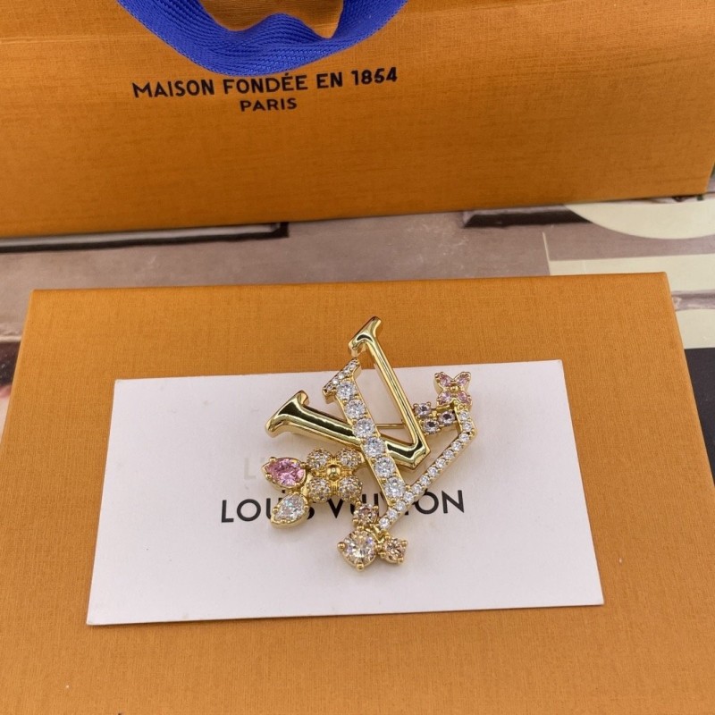LV Brooch