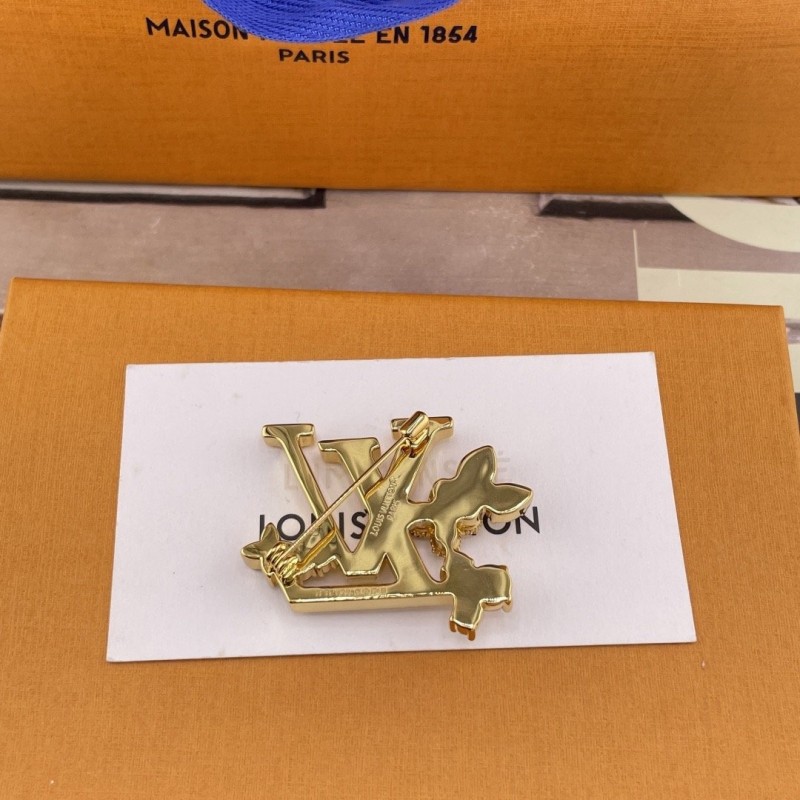 LV Brooch