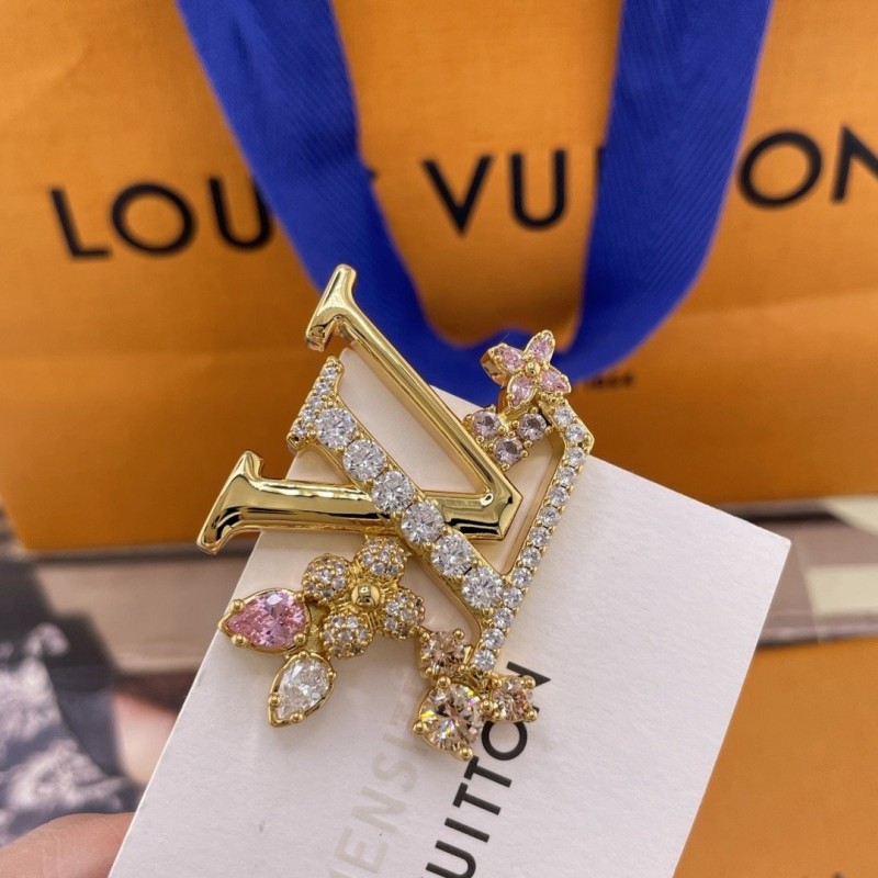 LV Brooch