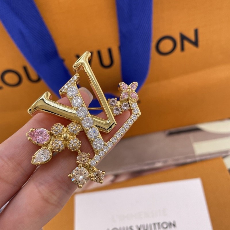 LV Brooch